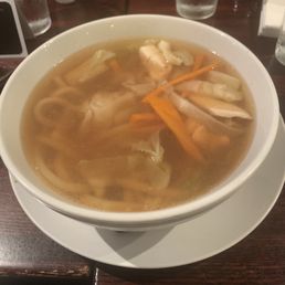 Seafood Noodle Soup, large portion and inexpensive!