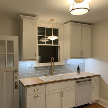 Renaissance Restorations - Redone kitchen, plaster, cabinets, butcher block, sink and faucet. - General Contractors Near Me - Royal Oak, Michigan Renaissance Restorations - Redone kitchen, plaster, cabinets, butcher block, sink and faucet. - General Contractors Near Me - Royal Oak, Michigan