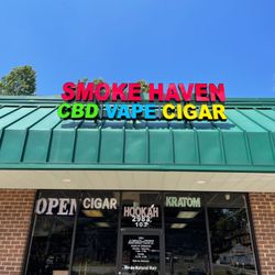 Smoke Haven - outside sign, smoke haven smoke shop