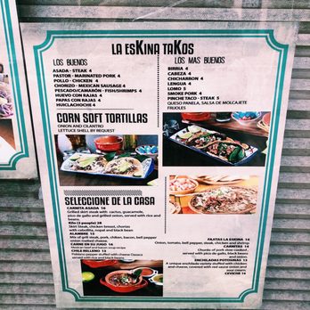 La Eskina Indy - Menu - Mexican Near Me - Indianapolis, Indiana