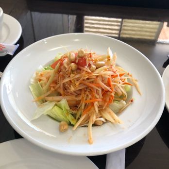 Sunny Thai - S3. Green Papaya Salad Som Tum - Thai Near Me - Arlington, Texas Sunny Thai - S3. Green Papaya Salad Som Tum - Thai Near Me - Arlington, Texas