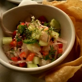 Manuela - Black bass ceviche. Mmmmm. - New American Near Me - Los Angeles, California Manuela - Black bass ceviche. Mmmmm. - New American Near Me - Los Angeles, California