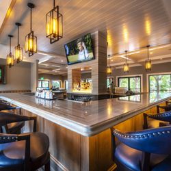 PDP Countertops - Quartzite Bar Countertops with a Double Ogee Edge Profile