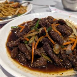 V&E’s Chopsticks - Ginger beef