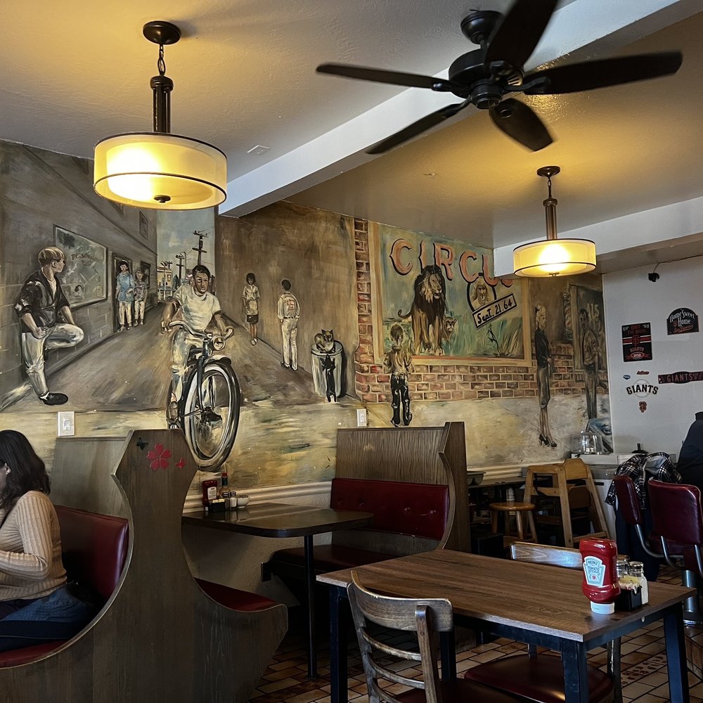 Sue’s Place - Nice mural and cozy dining room. - Breakfast & Brunch Near Me - Pinole, California Sue’s Place - Nice mural and cozy dining room. - Breakfast & Brunch Near Me - Pinole, California