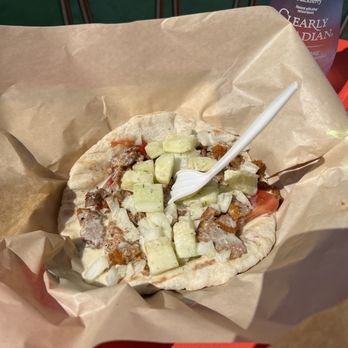 Feed Your Head - Gyro Wrap - Food Stands Near Me - Chicago, Illinois Feed Your Head - Gyro Wrap - Food Stands Near Me - Chicago, Illinois