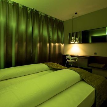 Airport Hotel Basel  - Business Room LED lights at Airport Hotel Basel - Hotels Near Me - Basel, BS