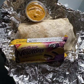 Tacos Don Chema - Size of fig Newton compared to burrito I got - Food Trucks Near Me - Honolulu, Hawaii