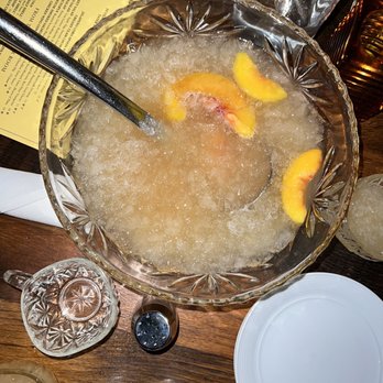 The Pearl - Peach rum punch - New American Near Me - Columbus, Ohio The Pearl - Peach rum punch - New American Near Me - Columbus, Ohio