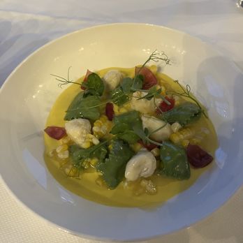 Stars - crab agnolotti  corn is what all the cool kids are having btw - Diners Near Me - Chatham, Massachusetts