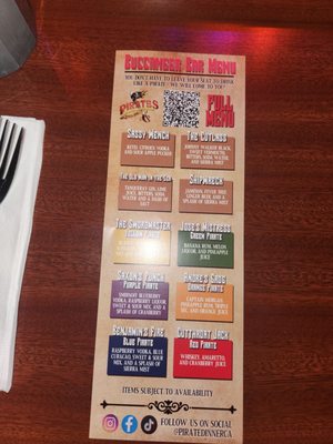 Menu photo 7 Pirates Dinner Adventure Buena Park, CA Menu photo 7 Pirates Dinner Adventure Buena Park, CA