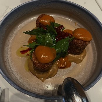 The Purple Pig - Duck croquette: didn't taste much duck - Tapas/Small Plates Near Me - Chicago, Illinois