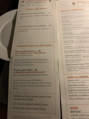 Menu photo 5 LT Steak & Seafood Miami Beach, FL