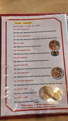 Menu photo 2 Pho Viet Nam 999 Oshawa, ON Menu photo 2 Pho Viet Nam 999 Oshawa, ON