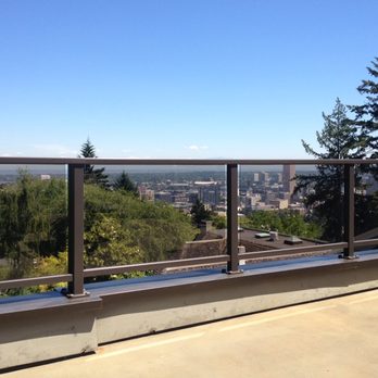 Danika Construction - Custom glass handrail. - Decks & Railing Near Me Danika Construction - Custom glass handrail. - Decks & Railing Near Me