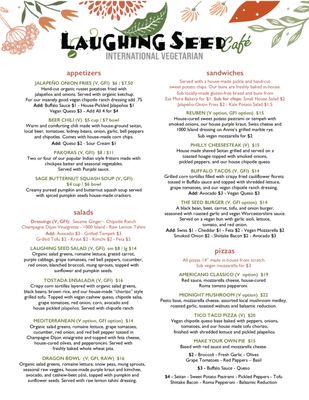 Menu photo 6 Laughing Seed Cafe Asheville, NC