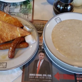 Arcadia Garden Cafe - Peanut Butter French Toast & Oatmeal - Chinese Near Me - Arcadia, California