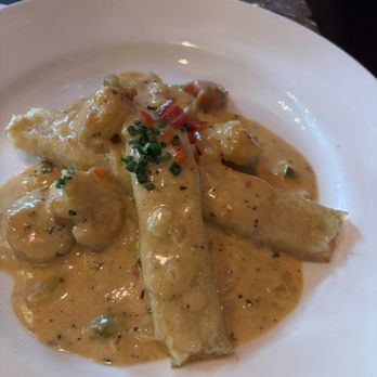 Muriel's Jackson Square - Shrimp & Goat Cheese Crepes - Cajun/Creole Near Me - New Orleans, Louisiana