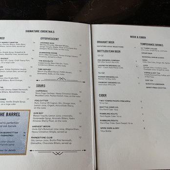 Smith Tower Observatory Bar - The menu - Cocktail Bars Near Me - Seattle, Washington Smith Tower Observatory Bar - The menu - Cocktail Bars Near Me - Seattle, Washington