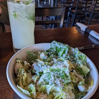 Pop's Public House - Caesar salad with mojito - New American Near Me - Gilroy, California
