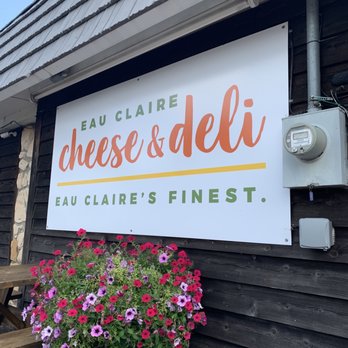 Eau Claire Cheese And Deli - a sign for a restaurant - Cheese Shops Near Me - Eau Claire, Wisconsin