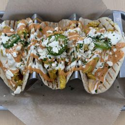 Chicken Shawarma Tacos Chicken Shawarma Tacos