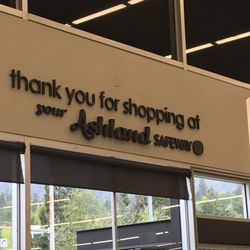 Safeway - Nice customer exit message