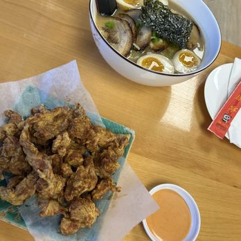 Soku Ramen Bar - A10. Chicken Karaage and R1. Chashu Black Pork Ramen (15/5 stars!!) - Sandwiches Near Me - Sacramento, California Soku Ramen Bar - A10. Chicken Karaage and R1. Chashu Black Pork Ramen (15/5 stars!!) - Sandwiches Near Me - Sacramento, California