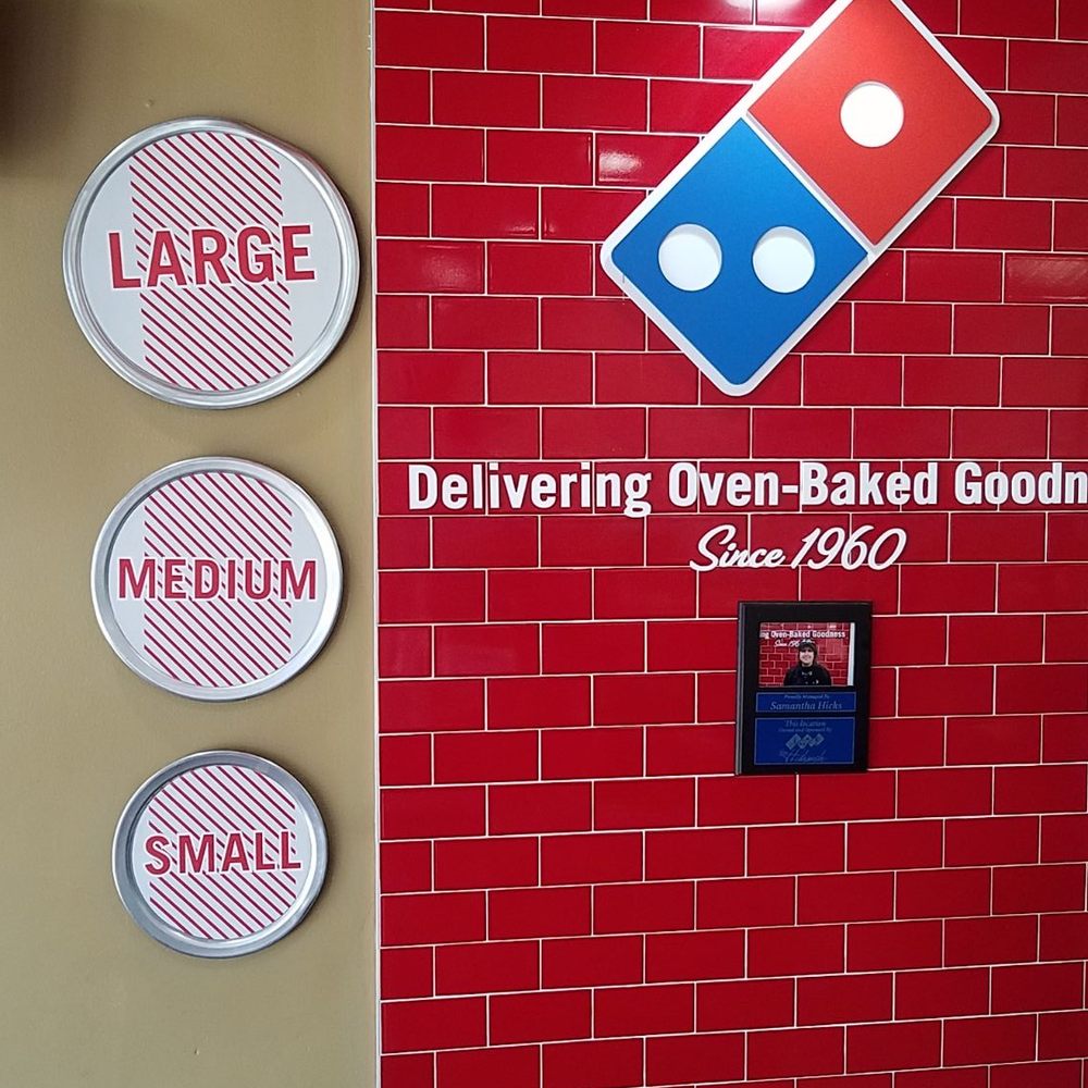 Domino's Pizza - a red brick wall - Pizza Near Me - Tehachapi, California Domino's Pizza - a red brick wall - Pizza Near Me - Tehachapi, California