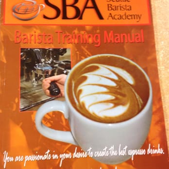 Seattle Barista Academy - Training manual - Specialty Schools Near Me - Tukwila, Washington Seattle Barista Academy - Training manual - Specialty Schools Near Me - Tukwila, Washington