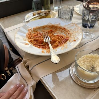 Di Rienzo - Spaghetti con pachino e burrata - Italian Near Me - Rome, RM Di Rienzo - Spaghetti con pachino e burrata - Italian Near Me - Rome, RM