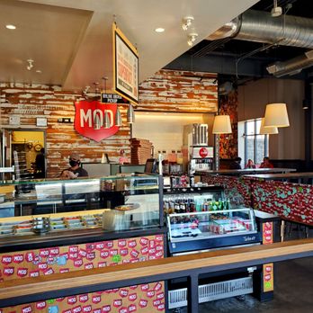 MOD Pizza - the interior of a modern restaurant - Fast Food Near Me - Charlotte, North Carolina MOD Pizza - the interior of a modern restaurant - Fast Food Near Me - Charlotte, North Carolina