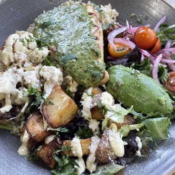 Pacific Catch - Latin Chimichurri Kanpachi 1/2 brown rice 1/2 mixed greens - Seafood Near Me - Campbell, California Pacific Catch - Latin Chimichurri Kanpachi 1/2 brown rice 1/2 mixed greens - Seafood Near Me - Campbell, California