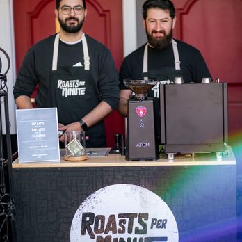 Roasts Per Minute - Coffee Cart Setup in Toluca Lake
Every Sunday, 10AM-3PM
At 10142 W Riverside Dr Toluca Lake, CA 91602 - Coffee & Tea Near Me - Toluca Lake, California Roasts Per Minute - Coffee Cart Setup in Toluca Lake
Every Sunday, 10AM-3PM
At 10142 W Riverside Dr Toluca Lake, CA 91602 - Coffee & Tea Near Me - Toluca Lake, California
