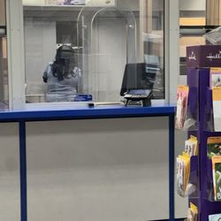 US Post Office - Back turned with no customers