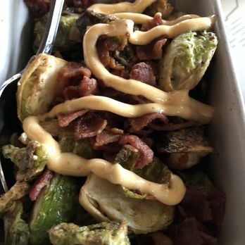 Chuck's Steakhouse - Brussels sprouts (needed a tad bit longer cook time) - Steakhouses Near Me - Banff, Alberta Chuck's Steakhouse - Brussels sprouts (needed a tad bit longer cook time) - Steakhouses Near Me - Banff, Alberta