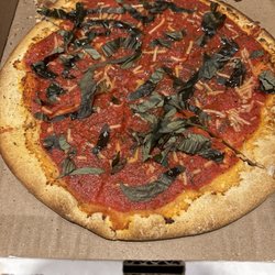 10" Vegan Tomato Pie on Gluten Free Crust with Basil.