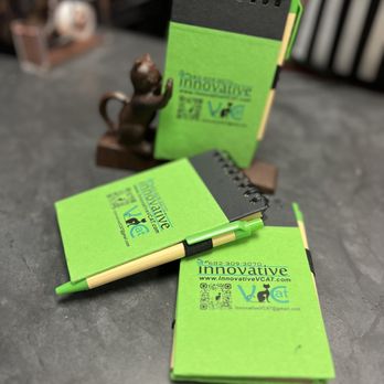 Innovative Vcat - notebooks for advertisement - Screen Printing/T-Shirt Printing Near Me - Fort Worth, Texas