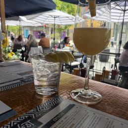 Mimosa and Hendricks with tonic Mimosa and Hendricks with tonic