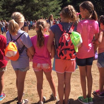 Trout Creek Bible Camp - Choosing cabin buddies! - Summer Camps Near Me - Corbett, Oregon
