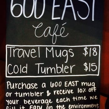 600 EAST Cafe - A way to save money and be environmentally friendly! - Cafes Near Me - Milwaukee, Wisconsin