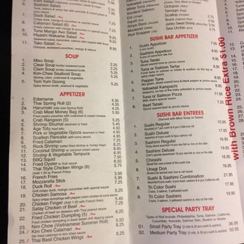Yoo Sushi - Big selection of food this is just a portion of the menu - Sushi Bars Near Me - Providence, Rhode Island Yoo Sushi - Big selection of food this is just a portion of the menu - Sushi Bars Near Me - Providence, Rhode Island