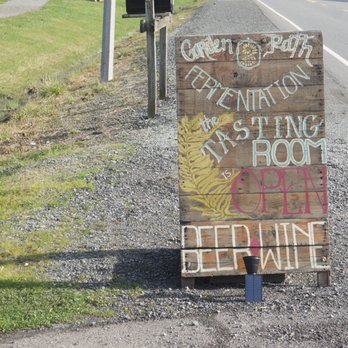 Garden Path Fermentation - Sign - Beer Bar Near Me - Burlington, Washington