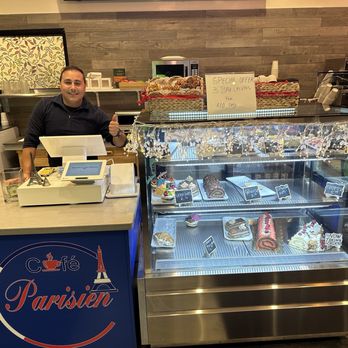 Cafe Parisien - Ace behind the display case... - Cafes Near Me - Berkeley, California
