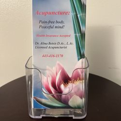 Baltimore Wellness Acupuncture - Brochure
