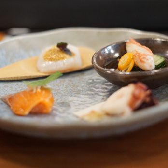 Hinata - Appetizers - octopus, snow crab leg, seared scallop, and trout. - Sushi Bars Near Me - San Francisco, California