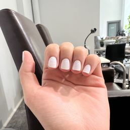 Dazzle Dry manicure by White Birch Nail & Spa
