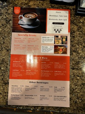 Menu photo 5 Bean Barn RI Coventry, RI