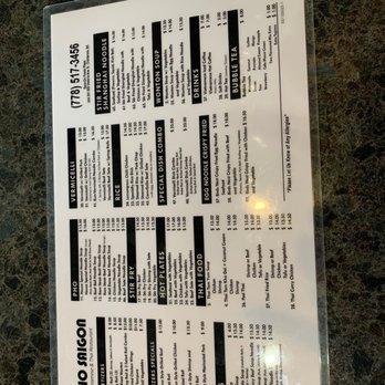 Pho Saigon - Look at new menu! - Vietnamese Near Me - Cranbrook, British Columbia Pho Saigon - Look at new menu! - Vietnamese Near Me - Cranbrook, British Columbia