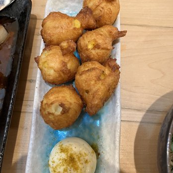 Nami Kaze - Corn fritters with saffron - Japanese Near Me - Honolulu, Hawaii
